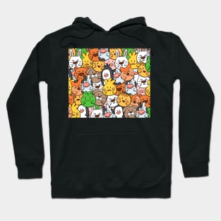 Cute little animals cartoon Hoodie